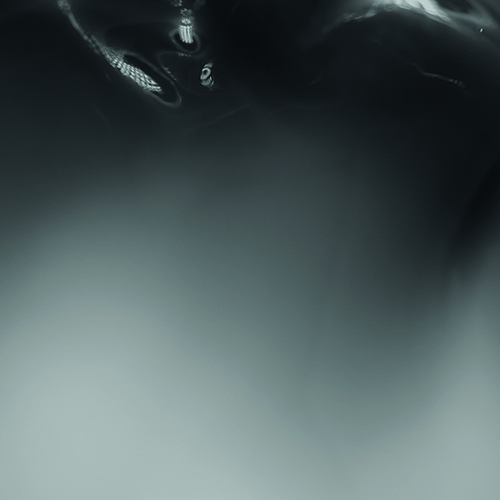 Shaded white smoked glass